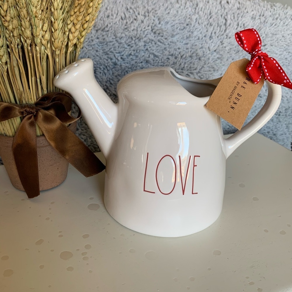 Rae Dunn LOVE Watering Can